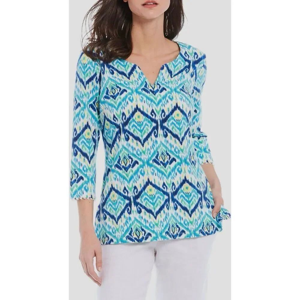 Tommy Bahama Imali Ikat Kiera Tunic